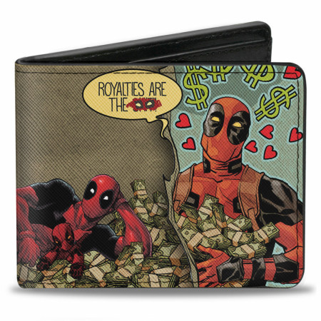Deadpool Royalties are The... Bi-Fold Wallet